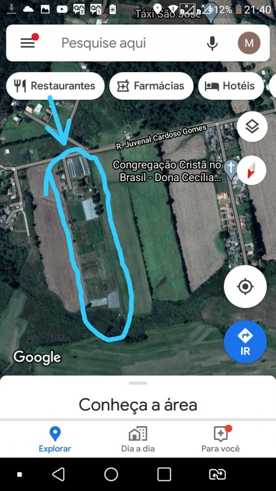 Terreno - Venda - Área Industrial - São José dos Pinhais - PR