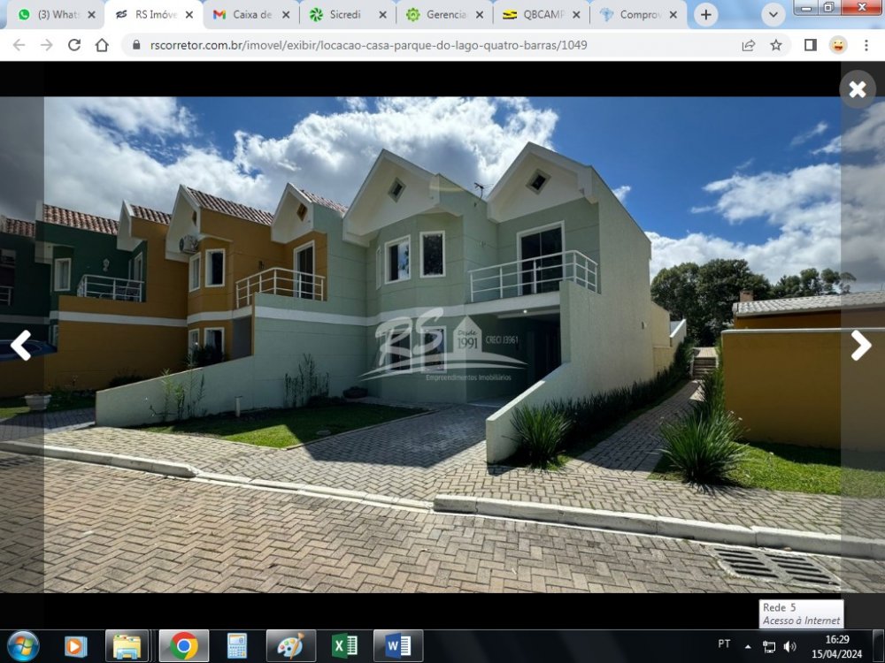 Sobrado em Condomnio - Aluguel - Centro - Quatro Barras - PR