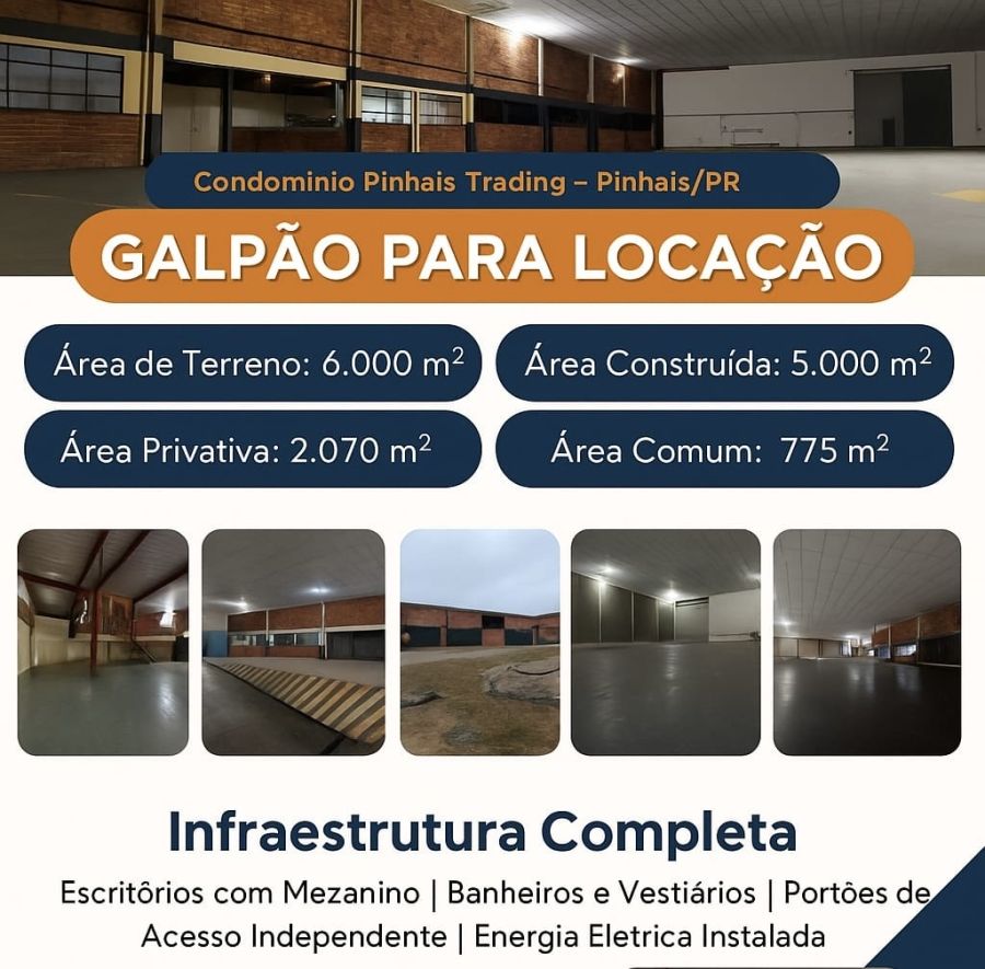 Barraco - Aluguel - Centro - Pinhais - PR