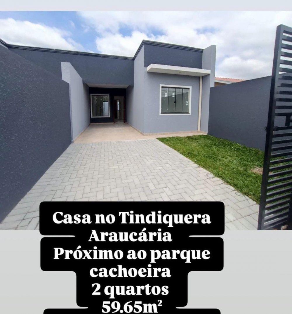 Casa - Venda - Tindiquera - Araucria - PR