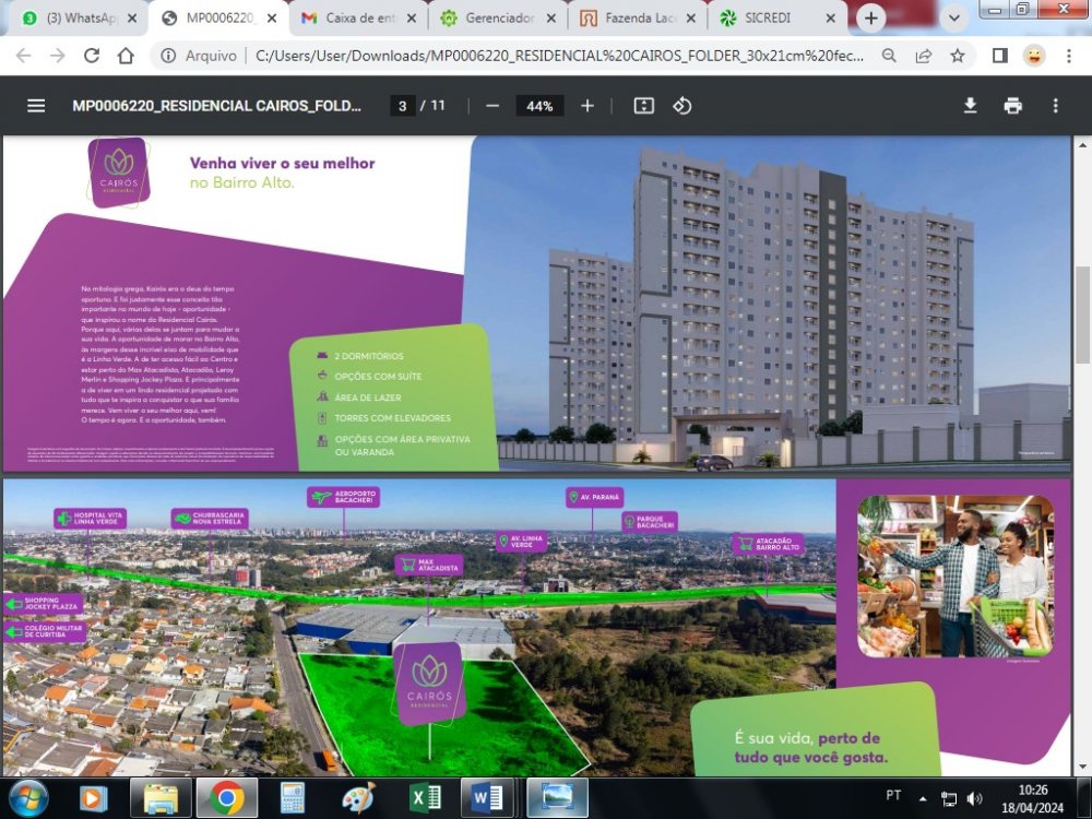 Apartamento - Venda - Bairro Alto - Curitiba - PR